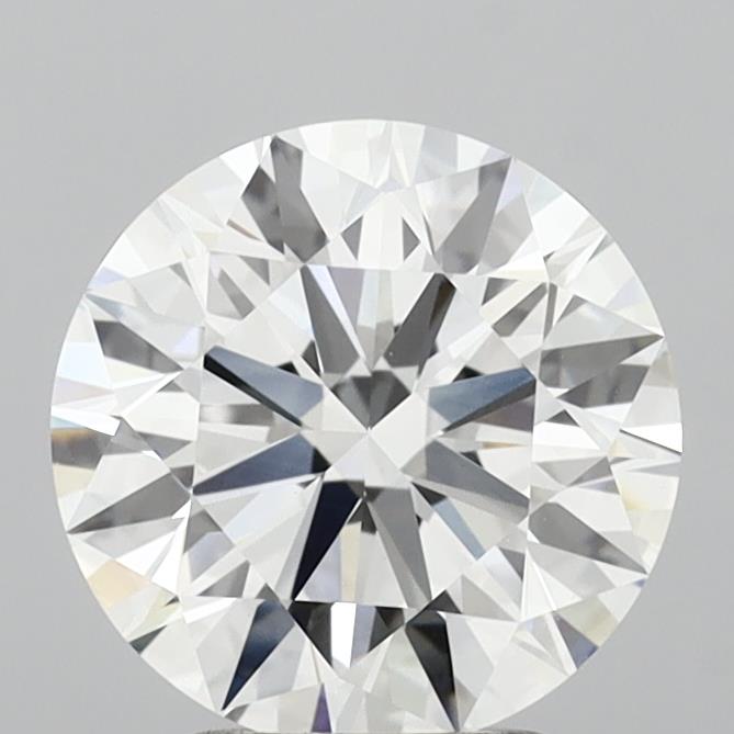 3.07ct Round Lab-Grown Diamond — F VVS2, IGI Certified