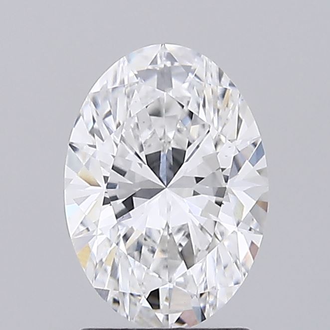 1.59ct Oval Lab-Grown Diamond — D VS1, IGI Certified