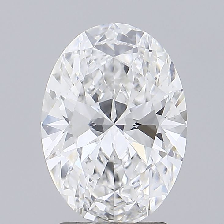 2.66ct Oval, D VS1 — IGI