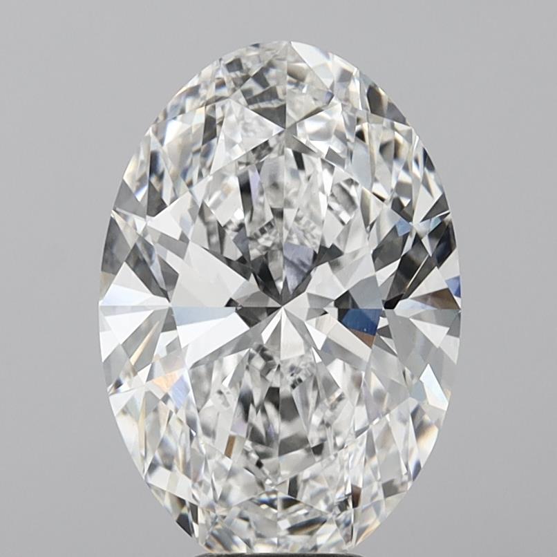 7.06ct Oval Lab-Grown Diamond — F VVS2, IGI Certified