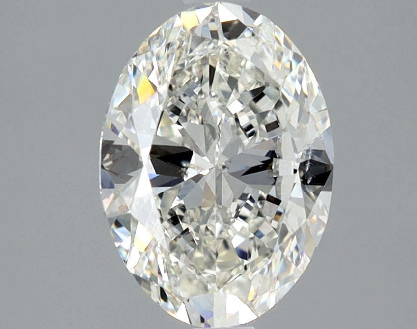 2.0ct Oval, I SI2 — GIA