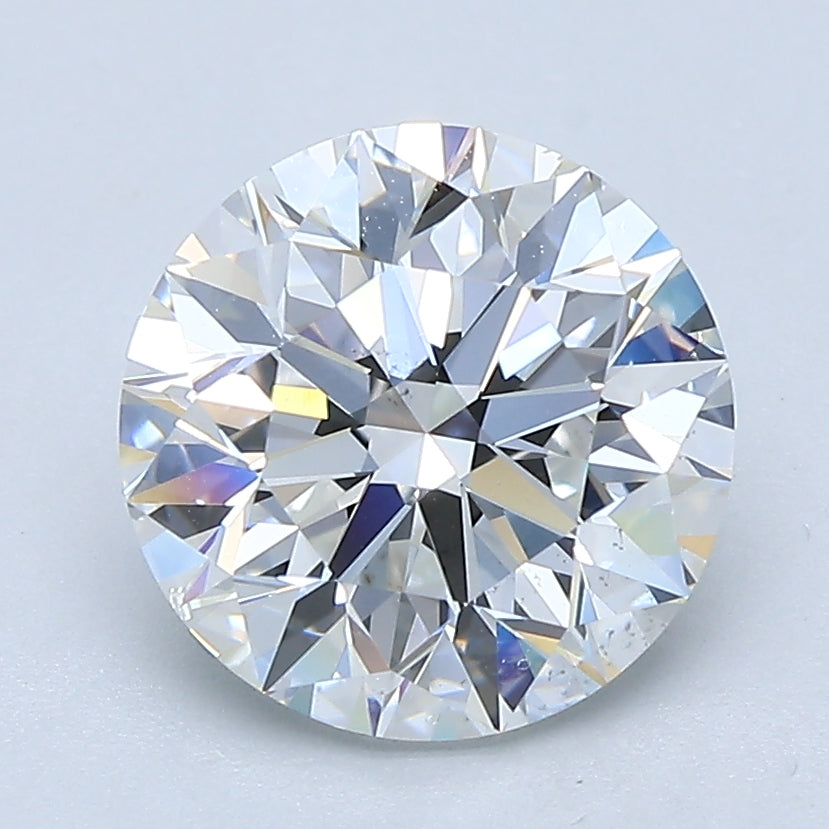 2.51ct Round Natural Diamond — F SI1, GIA Certified