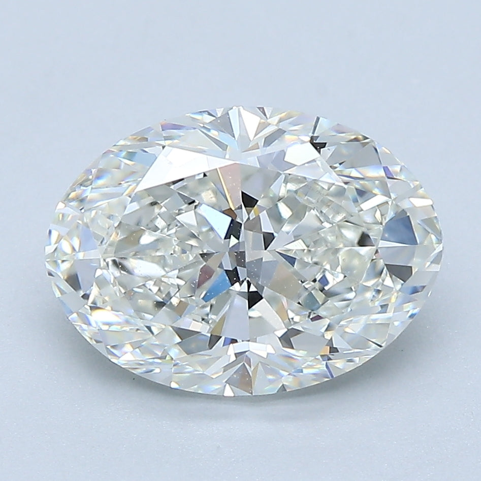 3.01ct Oval Natural Diamond — H VS2, GIA Certified