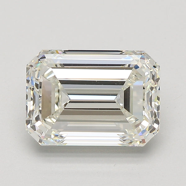 3.39ct Emerald Natural Diamond — J VVS1, GIA Certified