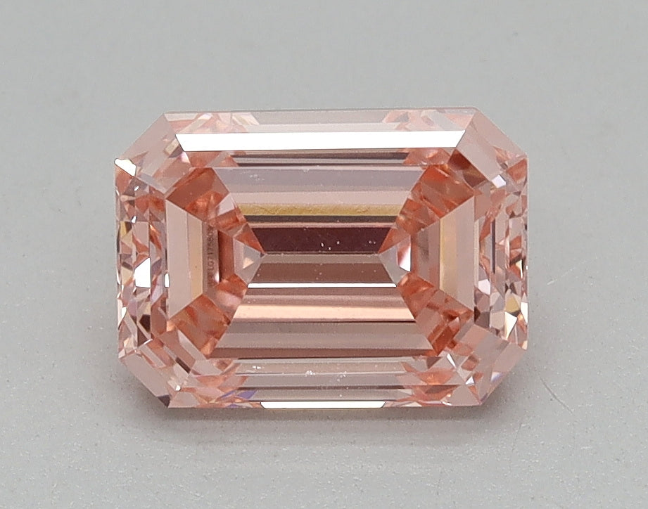 1.25ct Emerald Fancy Intense Pink Lab-Grown Diamond — VVS2 | IGI
