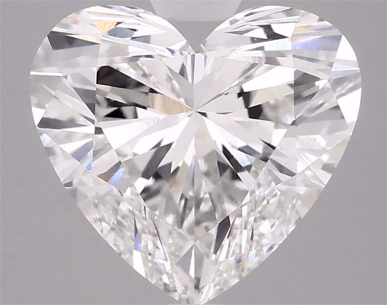 2.54ct Heart, D VS1 — IGI