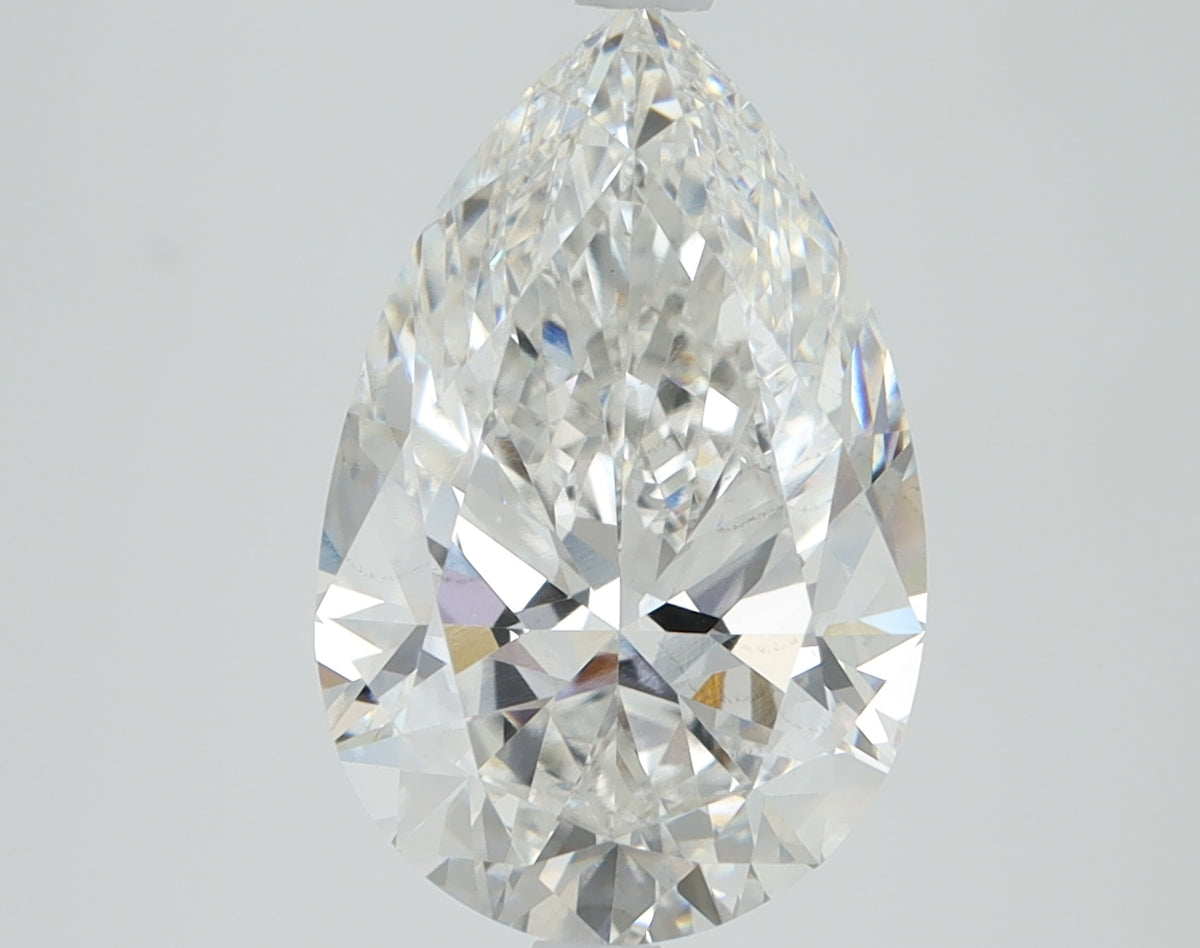 4.01ct Pear, F VS2 — IGI