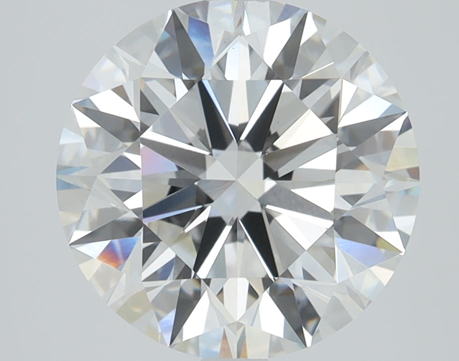 3.37ct Round, F VVS2 — IGI