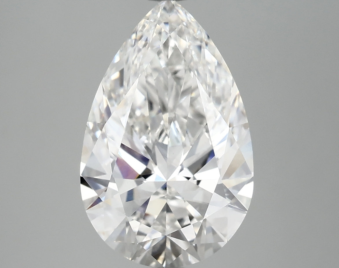 3.63ct Pear, E VVS2 — IGI