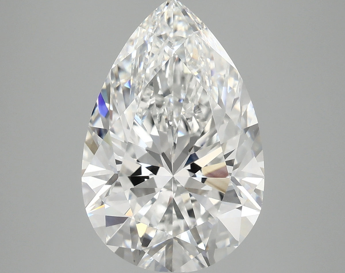 5.5ct Pear, E VVS2 — IGI