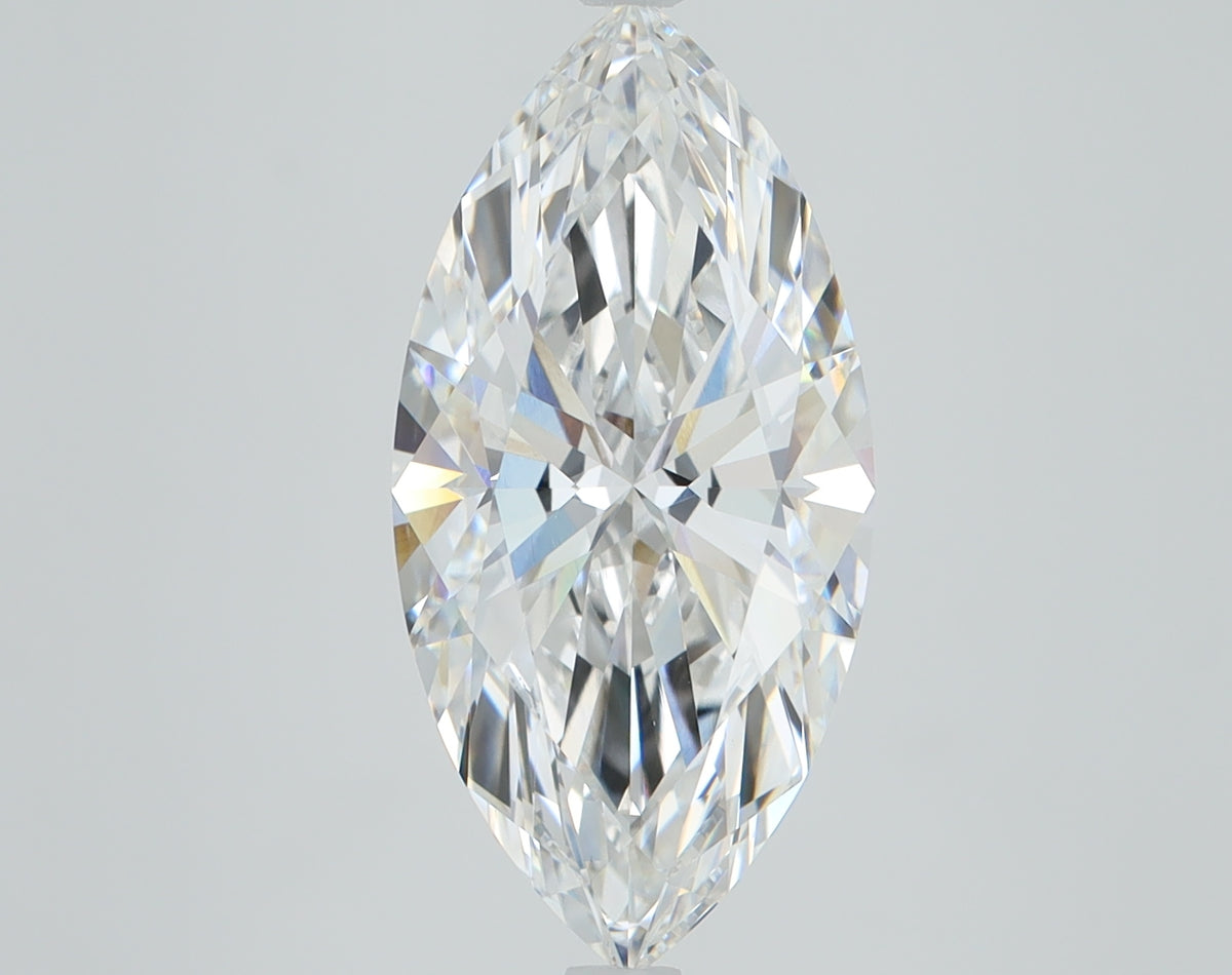 2.93ct Marquise, D VVS2 — IGI