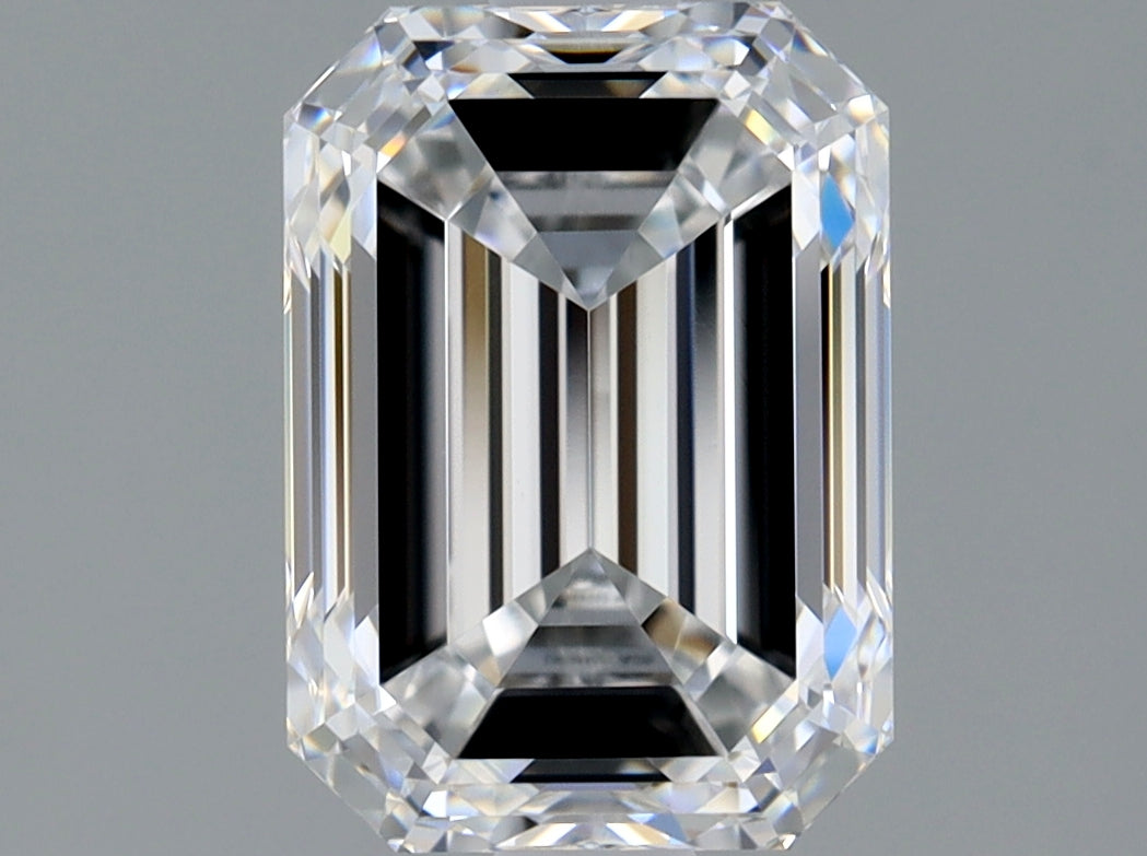 1.5ct Emerald Natural Diamond — D VVS2, GIA Certified