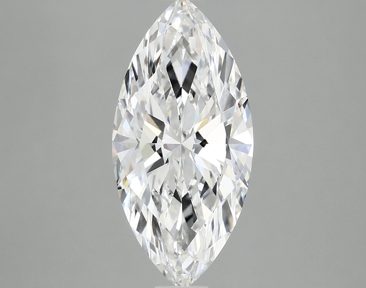 2.3ct Marquise, D VS1 — IGI