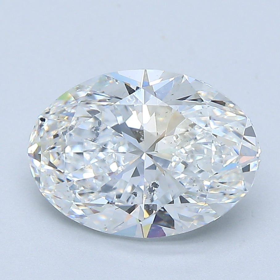 2.7ct Oval Natural Diamond — F SI2, GIA Certified