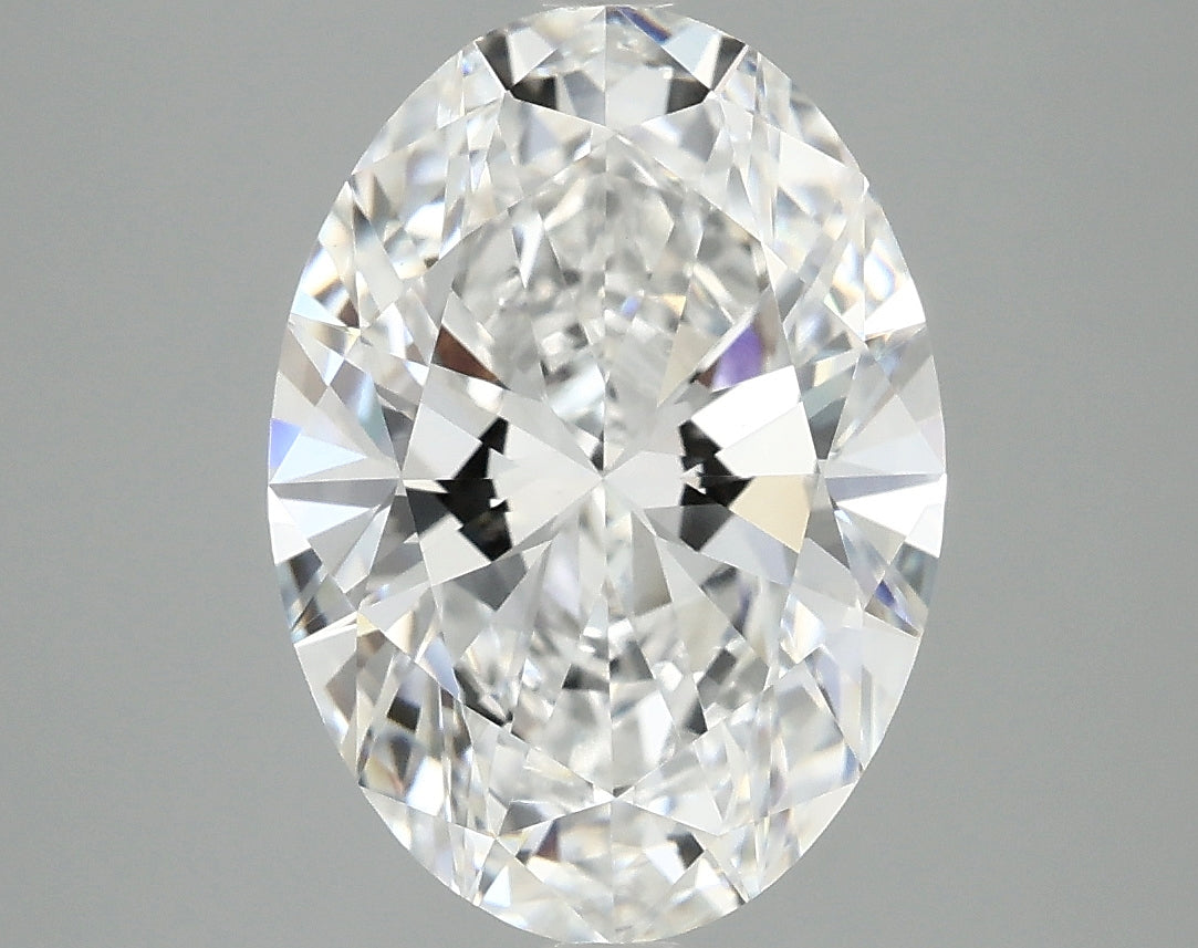 3.84ct Oval, D VS1 — IGI