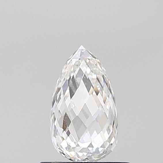 1.07ct Briolette, E VS1 — IGI