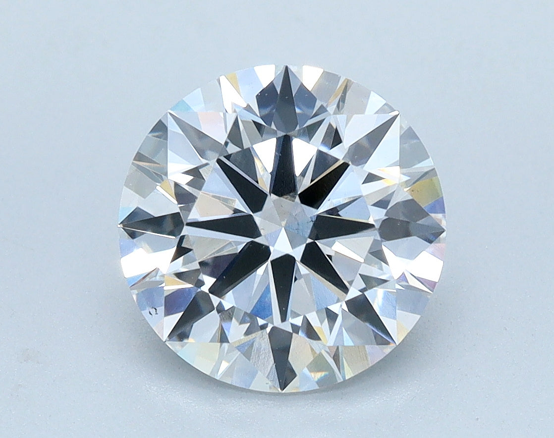 2.03ct Round, D VS2 — IGI