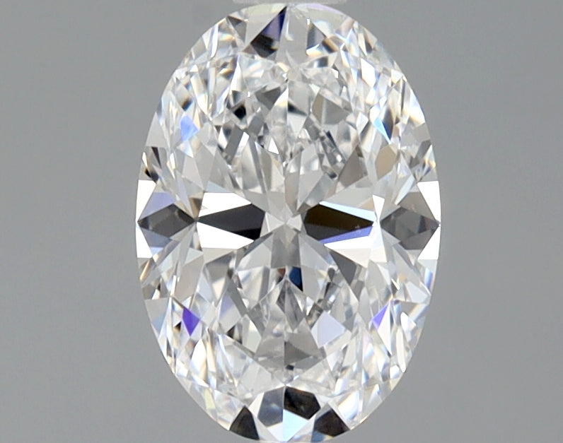0.9ct Oval Natural Diamond — D VS1, GIA Certified