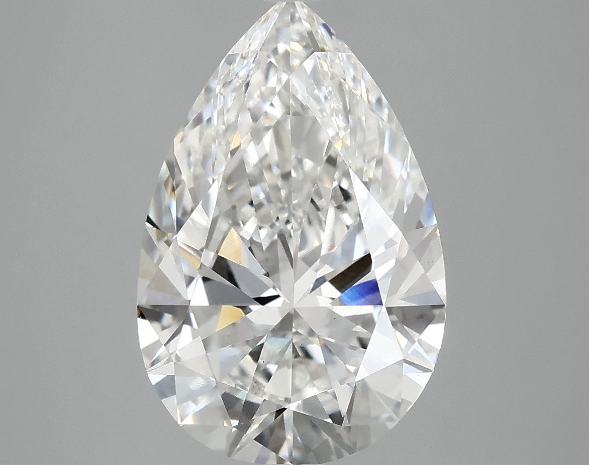 3.81ct Pear, E VS1 — IGI