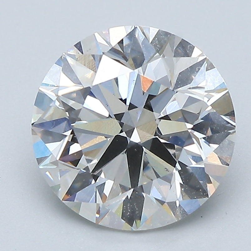 3.0ct Round, G VS2 — IGI