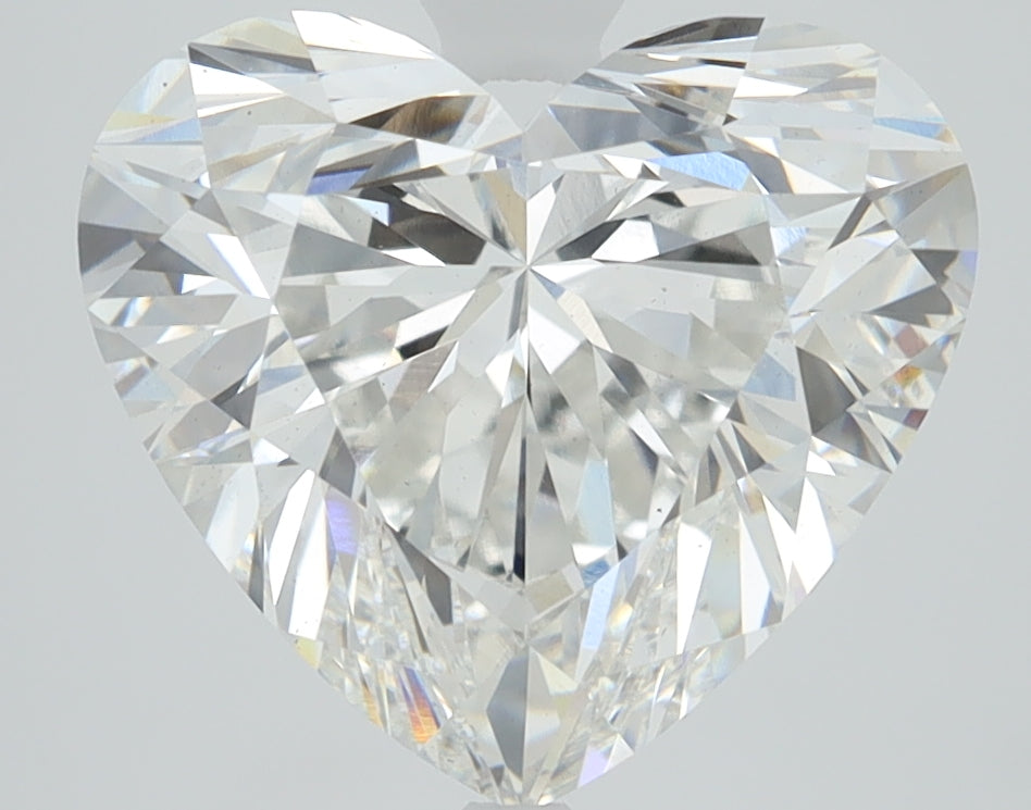 4.56ct Heart, F VS1 — IGI
