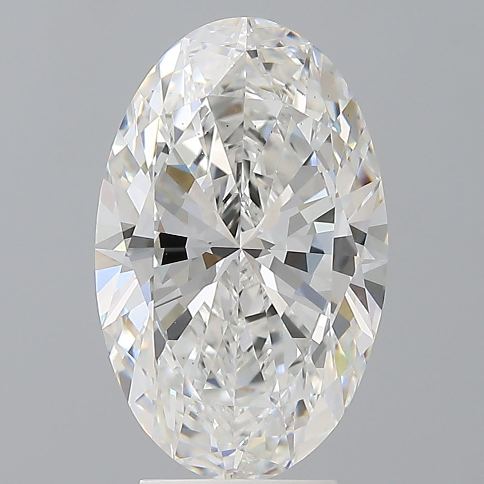 4.06ct Oval Lab-Grown Diamond — E VS2, IGI Certified