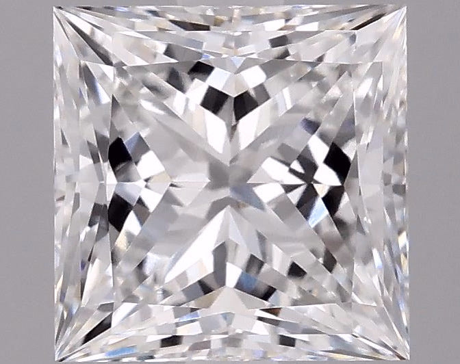 2.96ct Princess, D VS1 — IGI