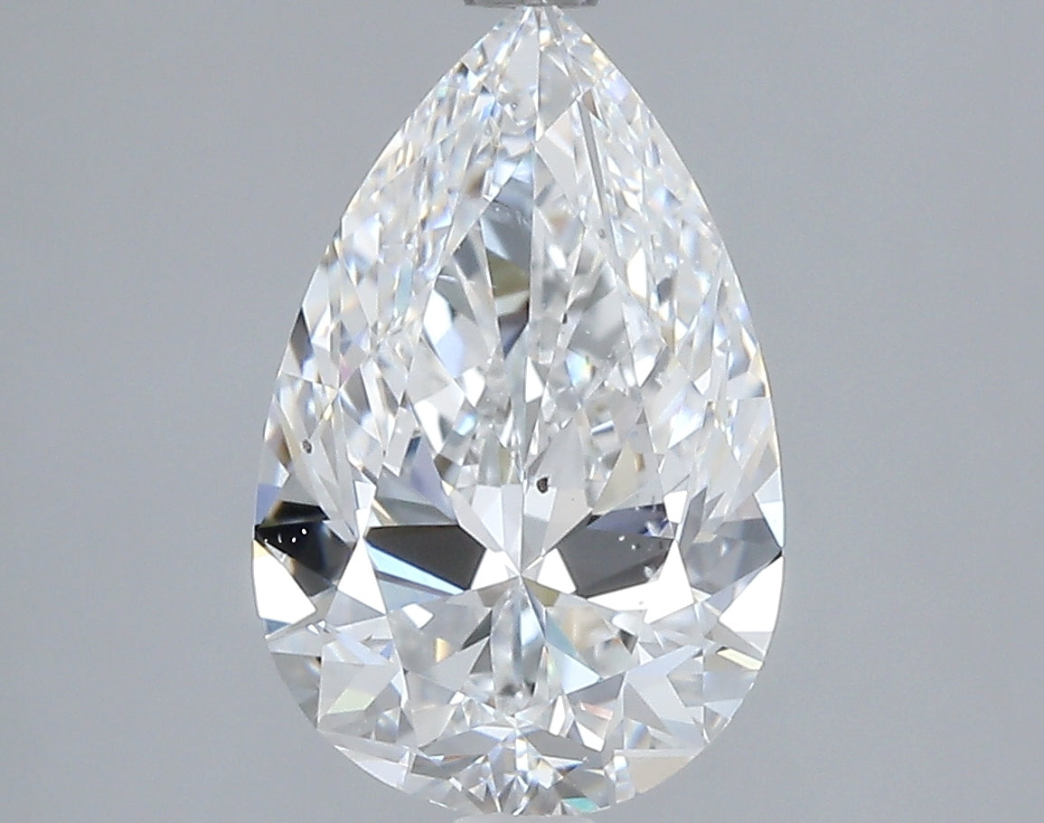 2.51ct Pear Natural Diamond — E SI1, GIA Certified
