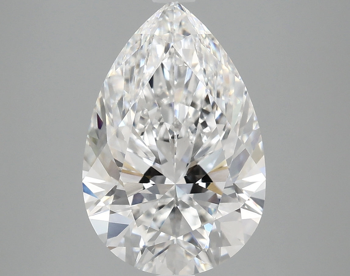 4.1ct Pear, D VVS2 — IGI