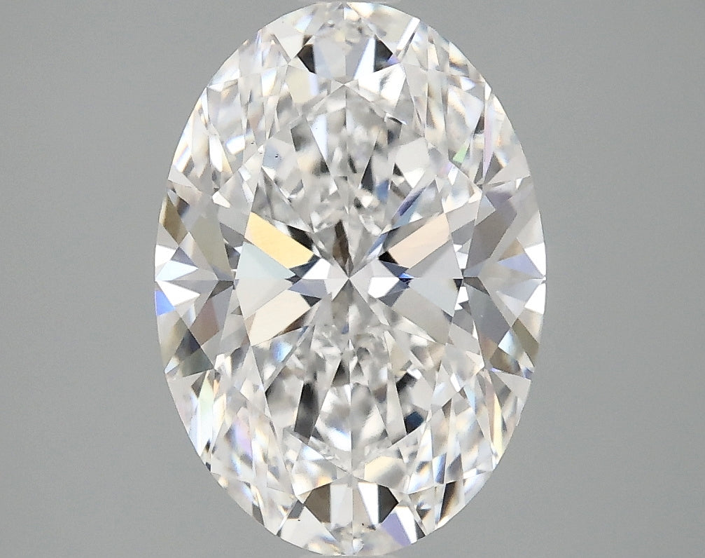 2.9ct Oval, D VS1 — IGI