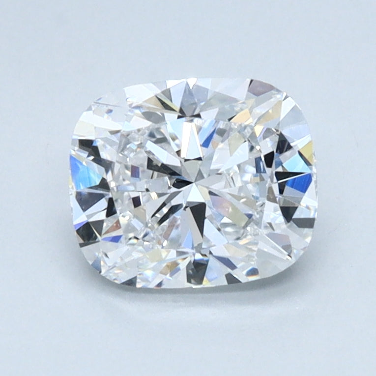 1.01ct Cushion, D VS2 — IGI