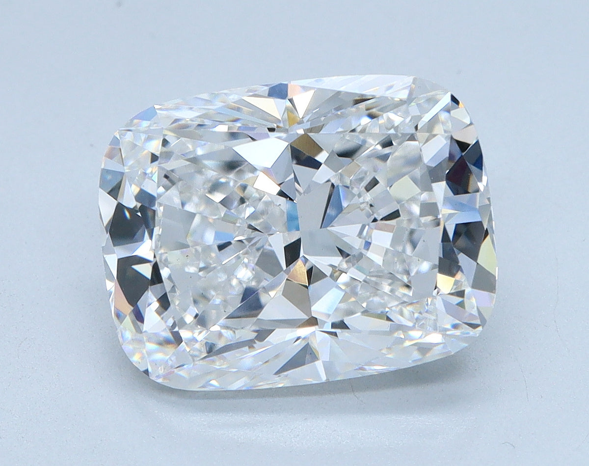 4.07ct Cushion, D VS1 — IGI