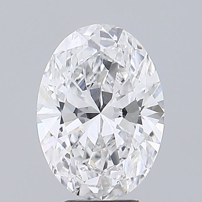 3.01ct Oval, D VS1 — IGI