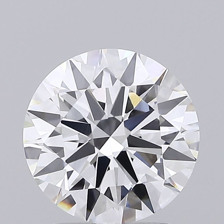 2.43ct Round, E VVS2 — IGI