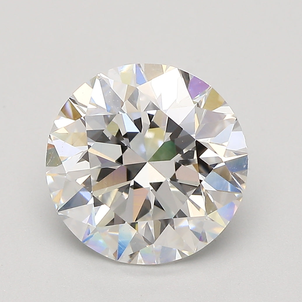 3.5ct Round Natural Diamond — F SI2, GIA Certified