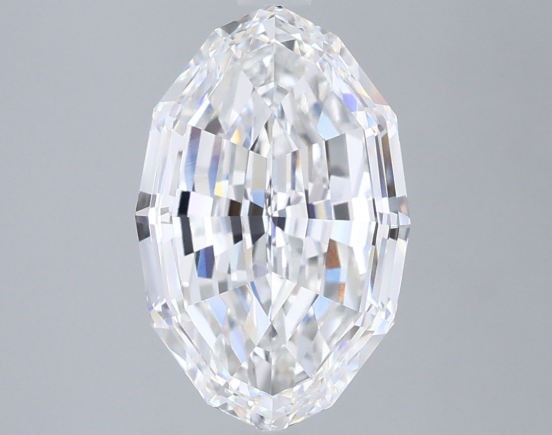 3.54ct Oval Step Cut, E VVS2 — IGI