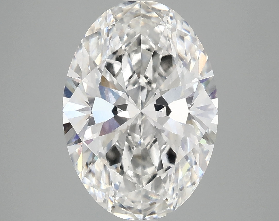 3.81ct Oval, F VS1 — IGI