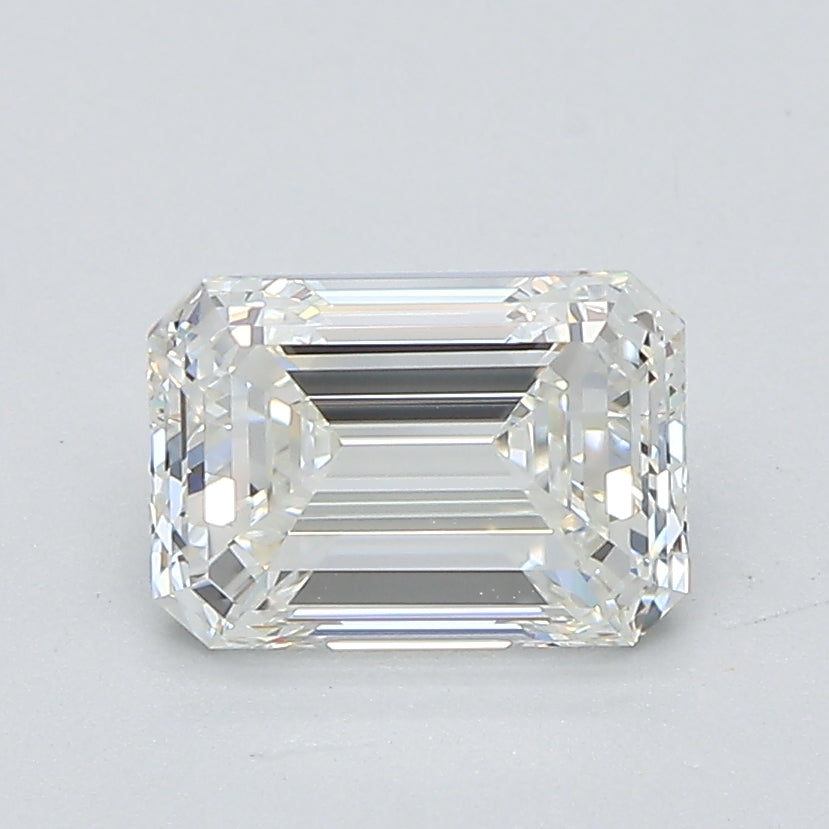 1.5ct Emerald Natural Diamond — H VVS1, GIA Certified