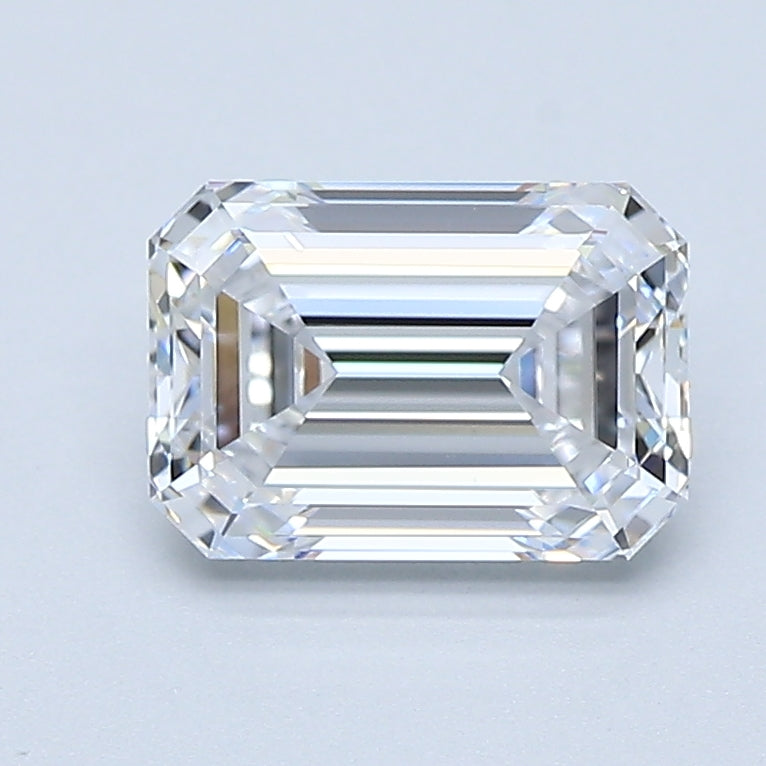 1.4ct Emerald Natural Diamond — D FL, GIA Certified