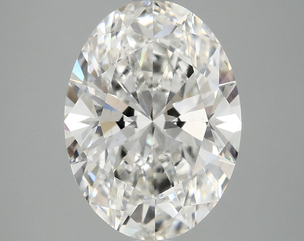 4.07ct Oval, F VS2 — IGI
