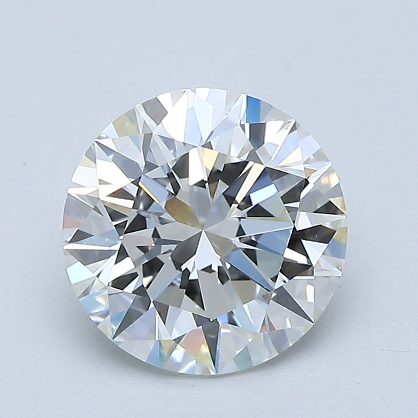 2.02ct Round Natural Diamond — H VS1, GIA Certified