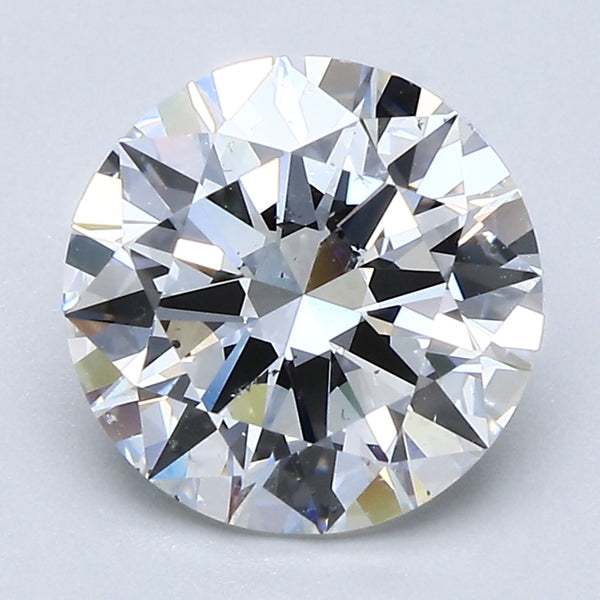 2.53ct Round Natural Diamond — F SI1, GIA Certified