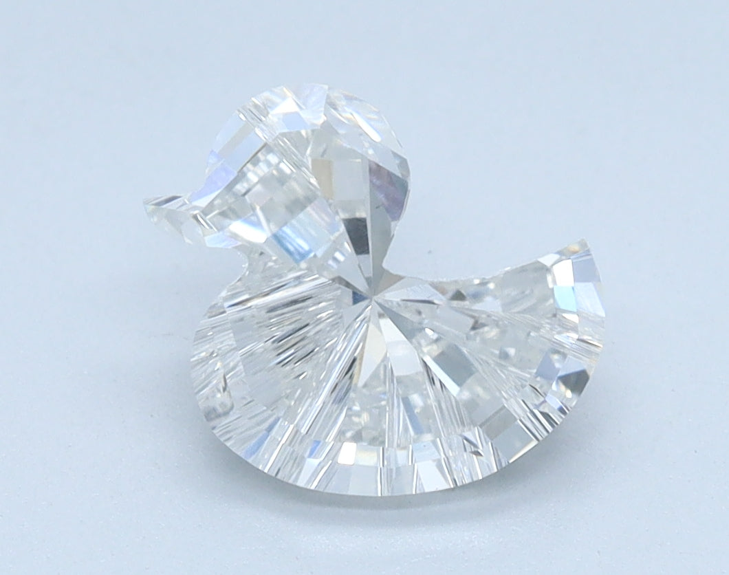 3.27ct Duck Lab-Grown Diamond — F VVS2, IGI Certified