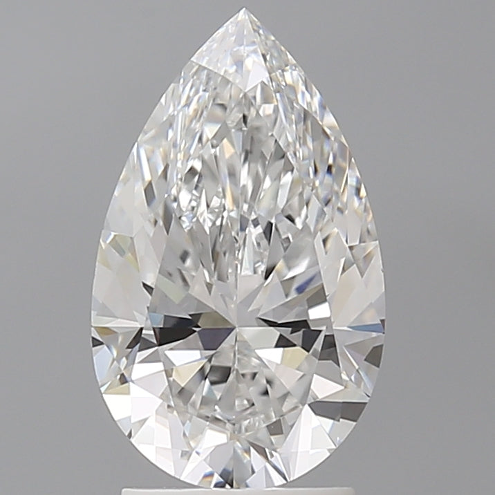 2.56ct Pear Lab-Grown Diamond — E VVS2, IGI Certified