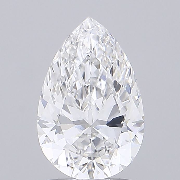 2.1ct Pear, E VS1 — IGI