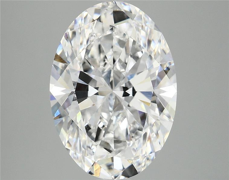 3.58ct Oval, F VVS2 — IGI