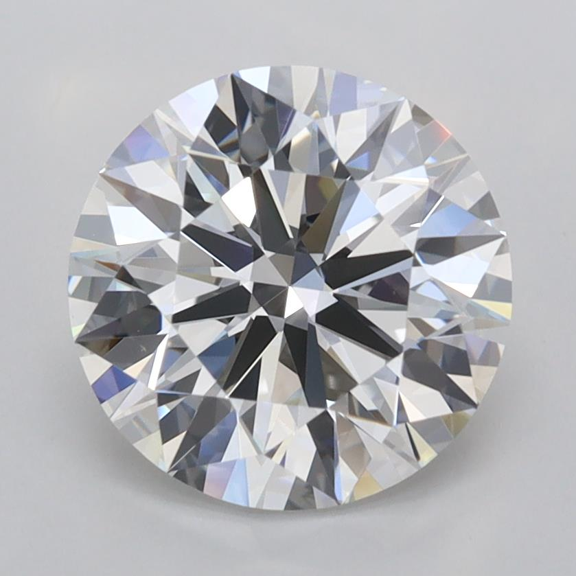 2.45ct Round, E VVS1 — IGI