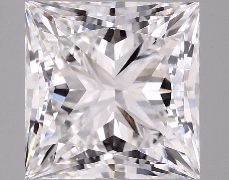 4.03ct Princess, F VS1 — IGI
