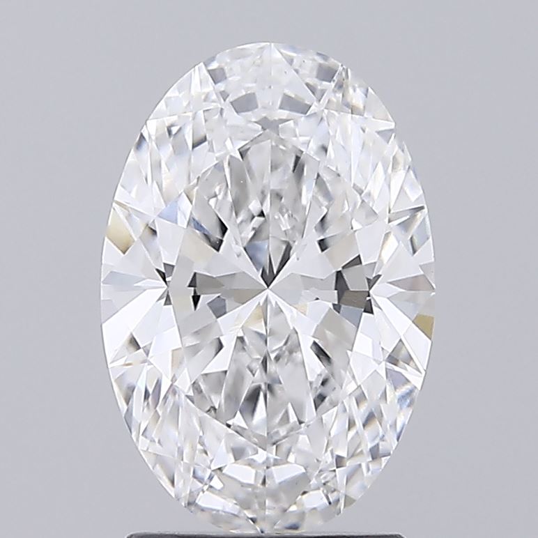 2.1ct Oval, D VVS2 — IGI