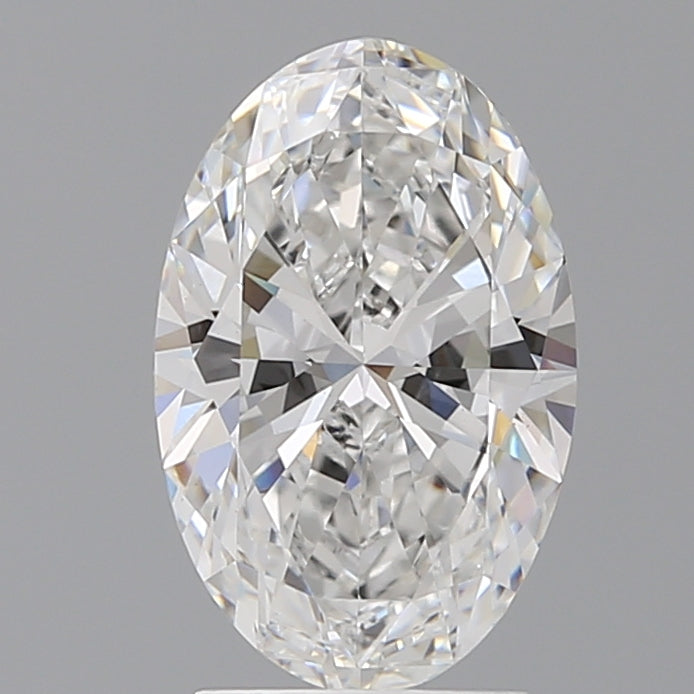 2.6ct Oval Lab-Grown Diamond — D VS1, IGI Certified